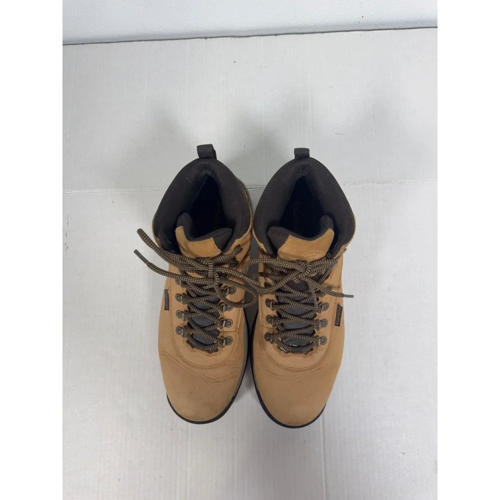 Timberland Mens‎ Waterproof Leather Hiking Boots Wheat Tan Brown 11.5 Gorpcore